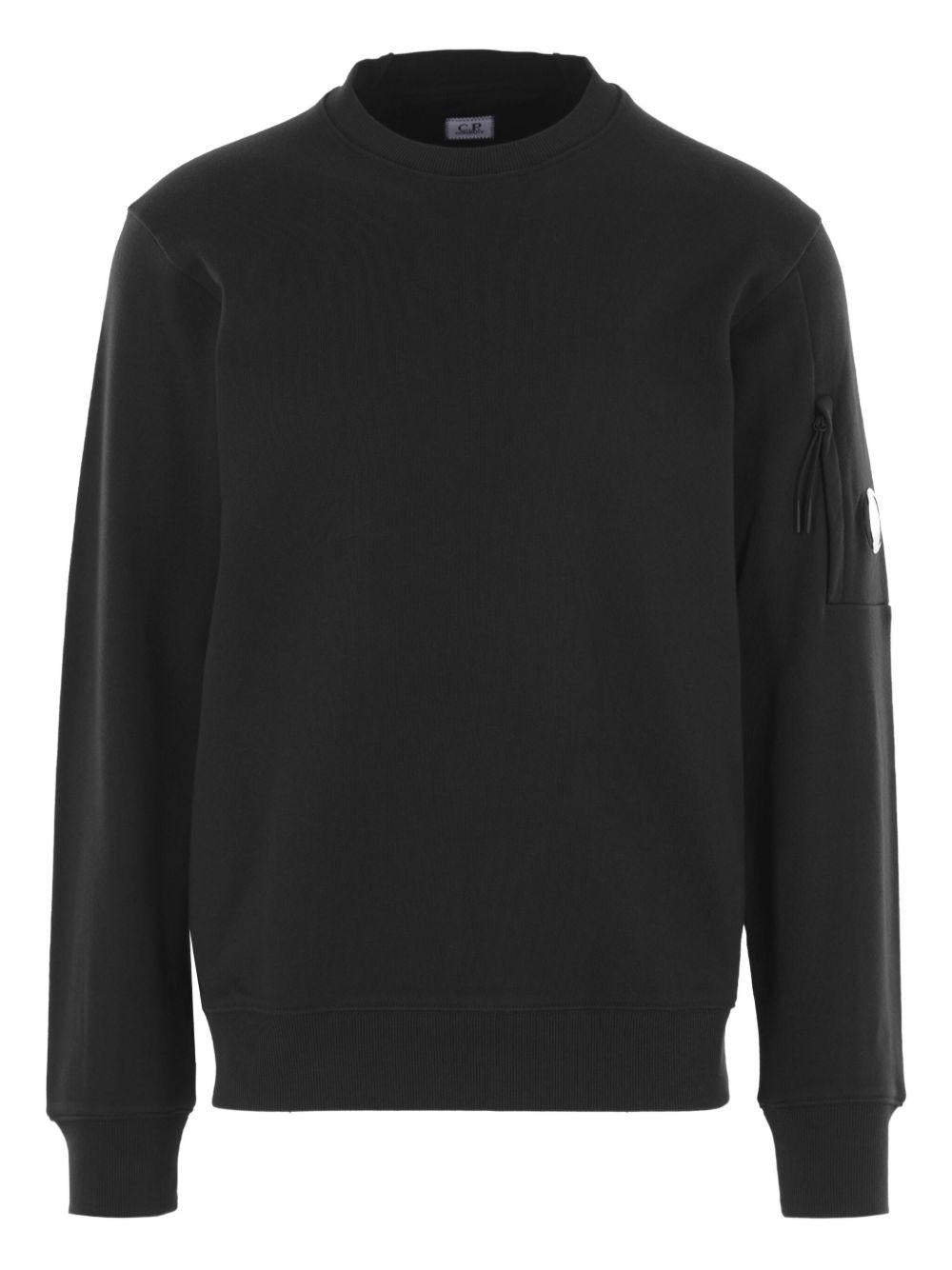 Felpa Girocollo in Cotone con Tasca RCCMSS713A005086W 999 CP COMPANY 