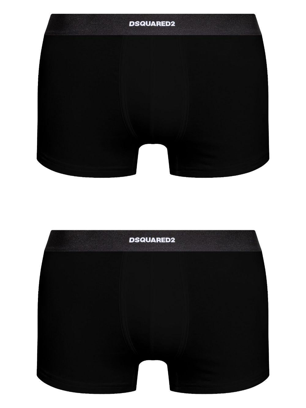 Set Basic boxer Twin Pack nero DCX210070 001 DSQUARED 