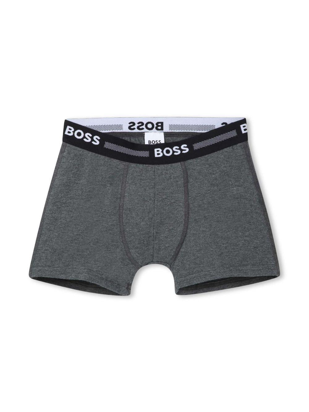 Set boxer grigio (2pz) J51747 A81 BOSS KIDSWEAR 