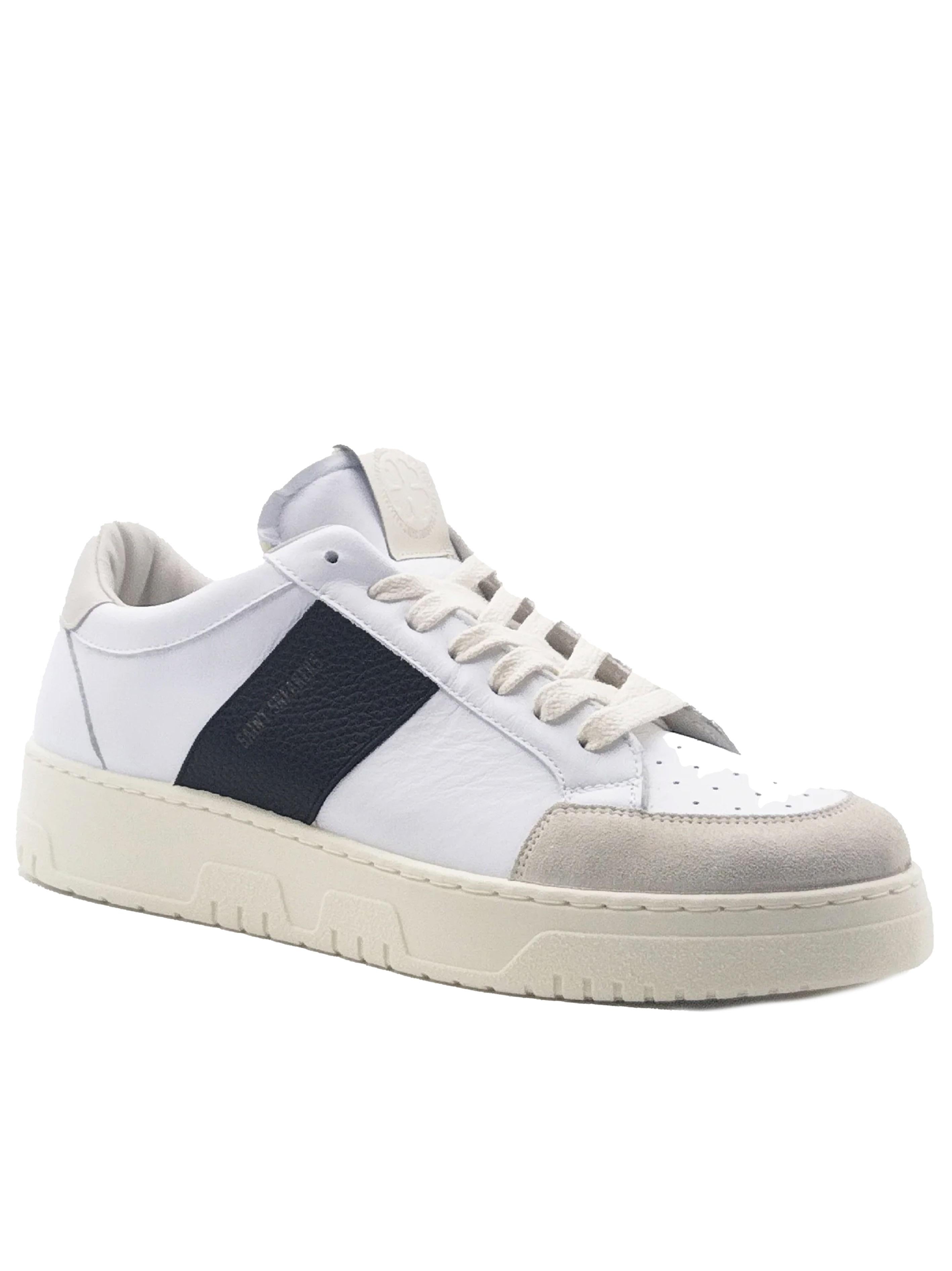 Sneakers Sail M bianche/nero