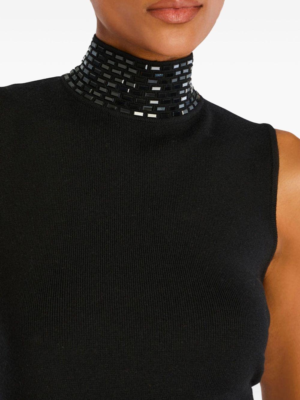 Abito in maglia envy nero