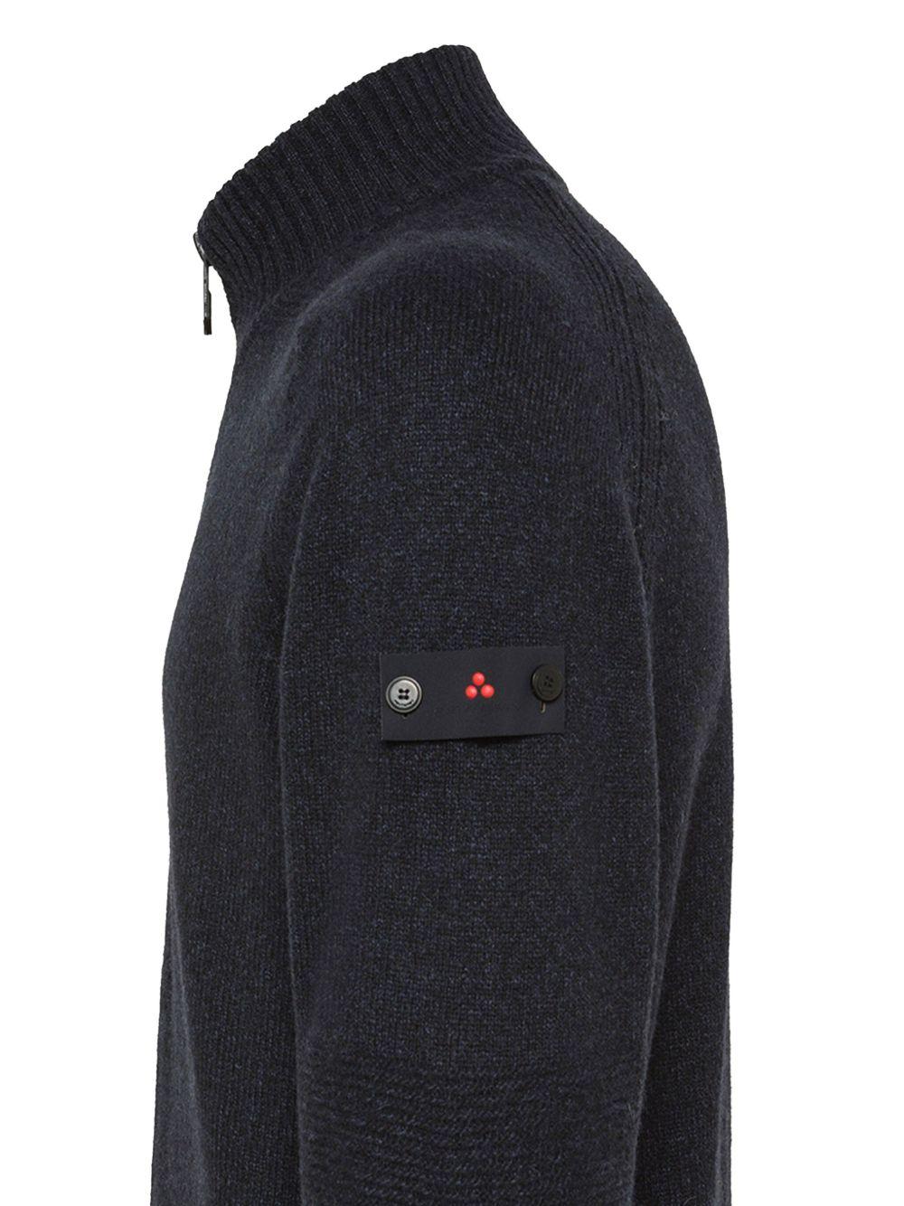 Cardigan badhams 02 blu grafite PEU524899012117 215M PEUTEREY 