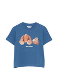 T-shirt con stampa orso