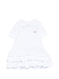Abito polo con colletto in cotone