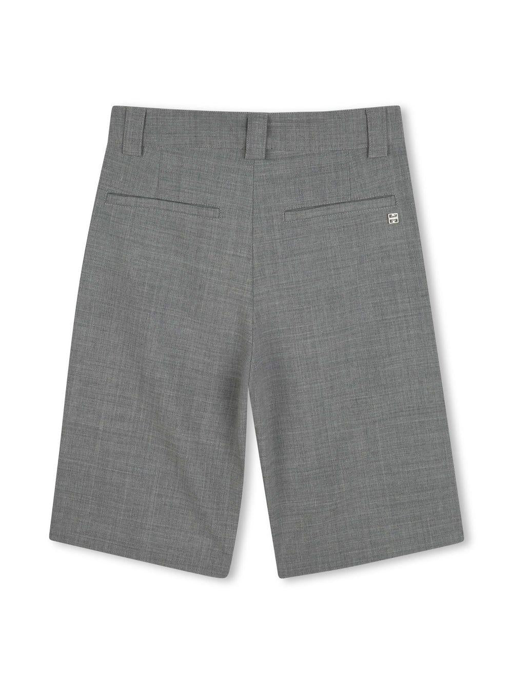 Bermuda grigio con piega frontale H30712 A47 GIVENCHY KIDS 