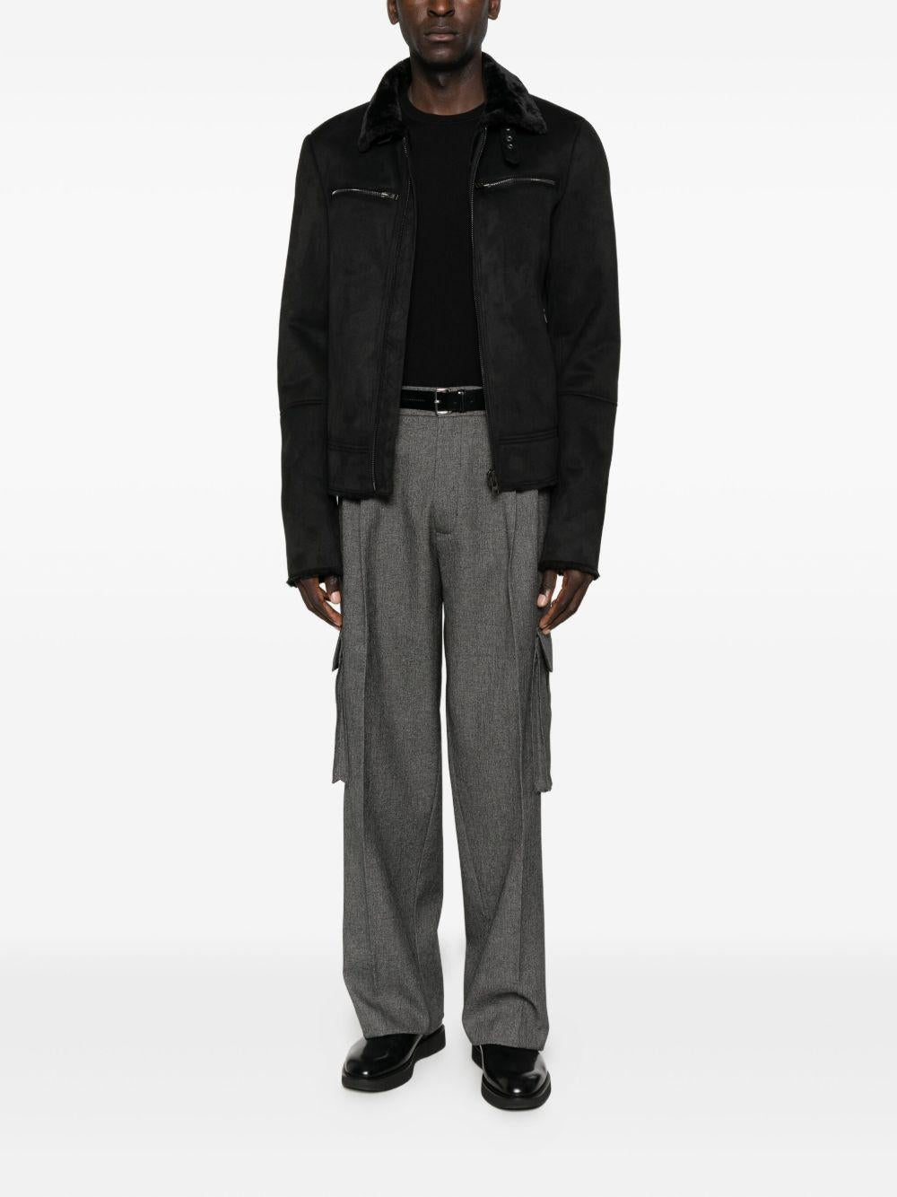 Maglione nero girocollo in lana 5K0166K124 K102 PATRIZIA PEPE 