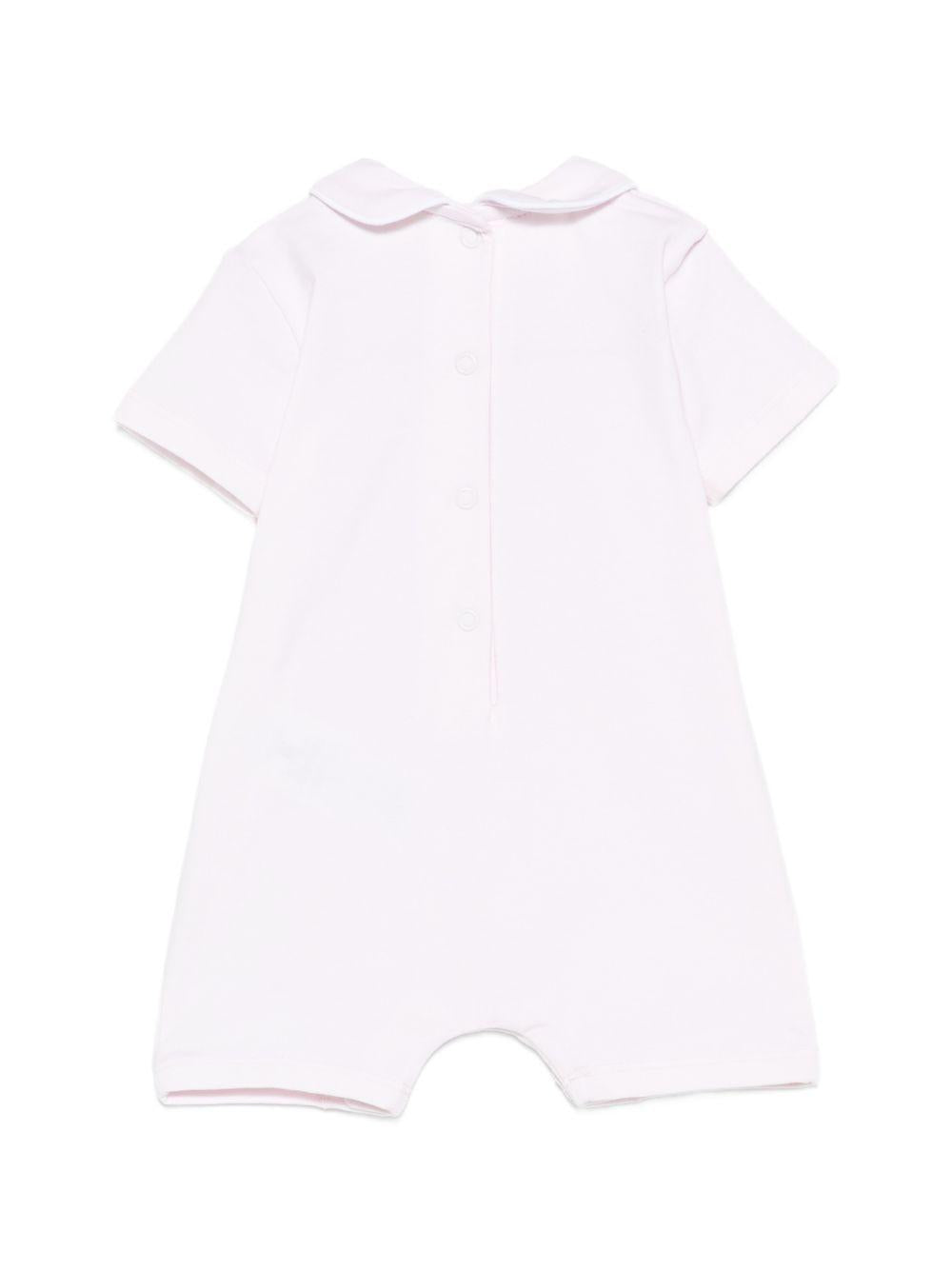 Tutina in cotone con colletto E26013 ROSA NANAN KIDS 