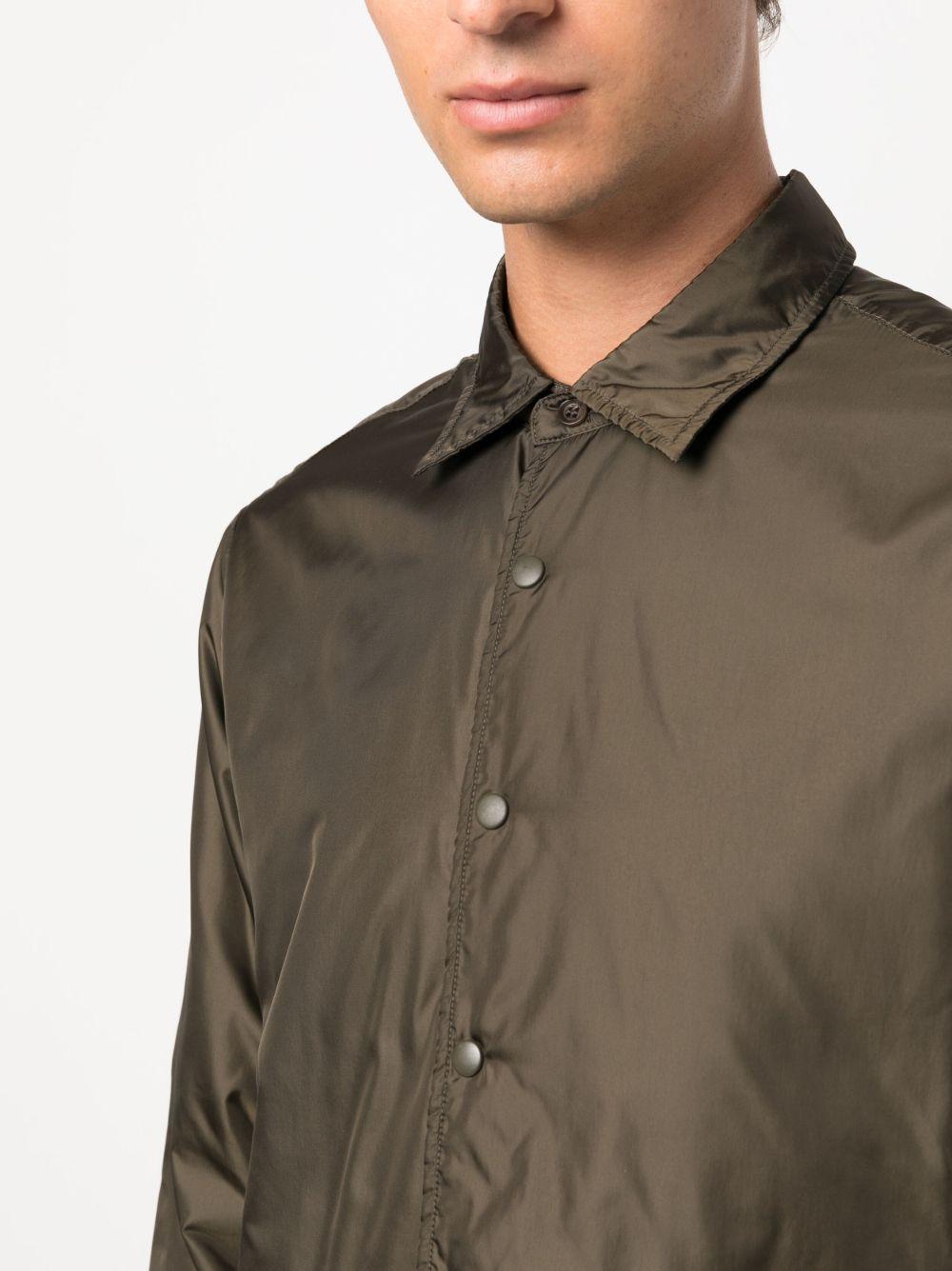 Camicia imbottita in taffetà con chiusura a bottoni automatici 1I107961 96237 ASPESI 