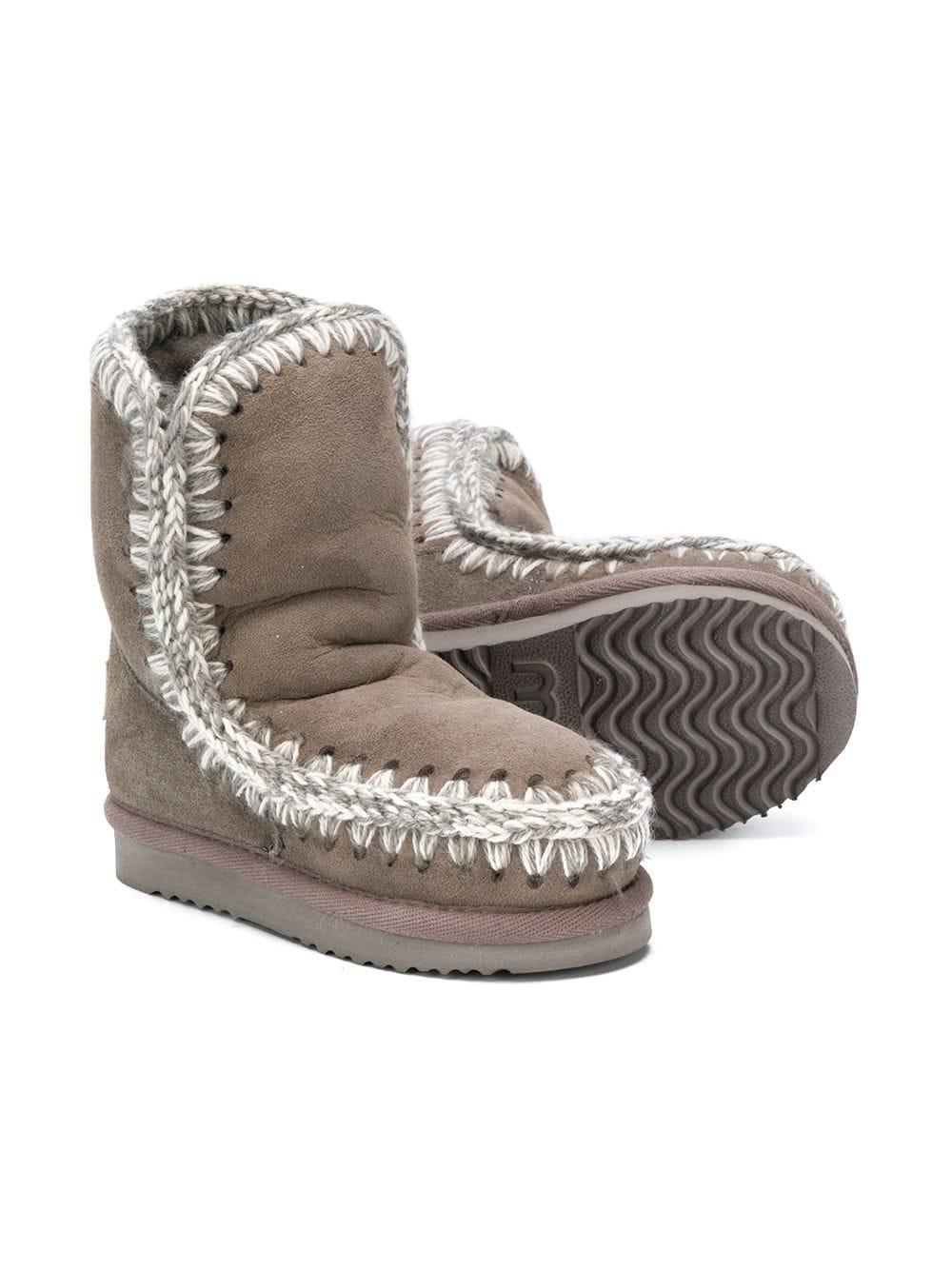 Stivali eskimo 24 kids grigi MUFK101000A NGRE MOU KIDS 