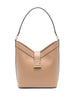 Borsa scollo a V cammello