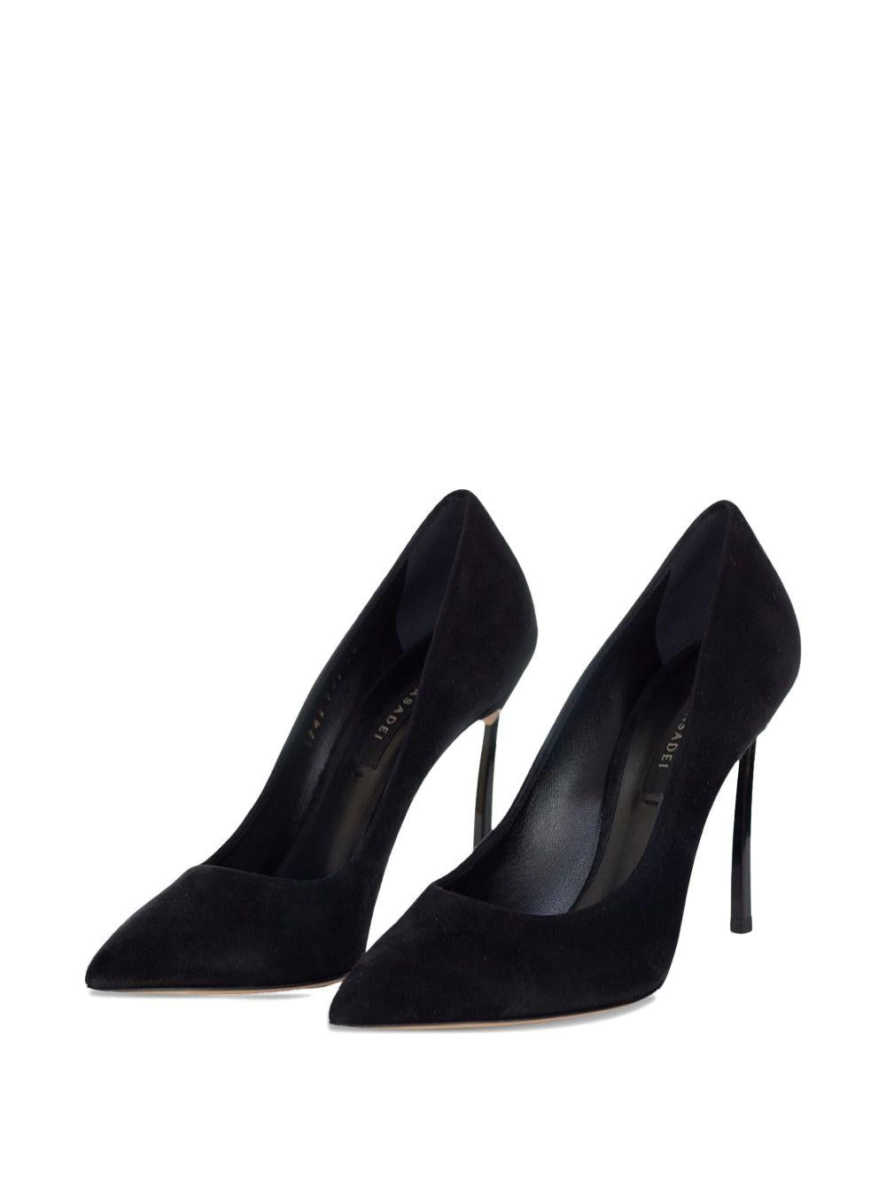 Decollete Bladè nero camoscio 1F915W100TCAMOS 9000 CASADEI 