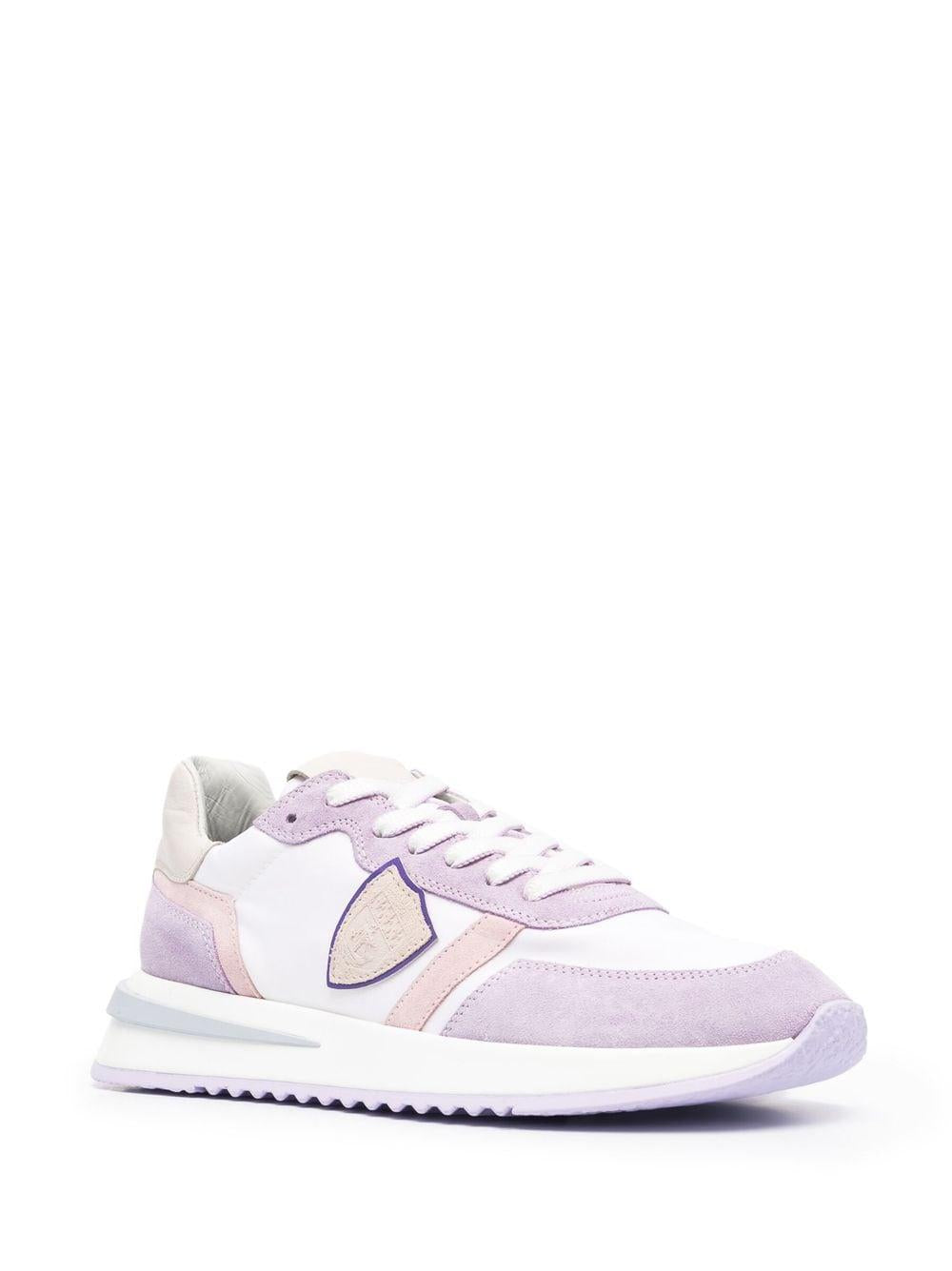 Sneakers Tropez 2.1 bianche/lilla TYLD WP06 TROPEZ BIANCA PHILIPPE MODEL 