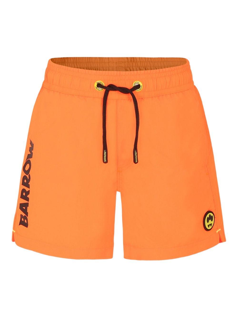 Costume boxer logo laterale  arancione