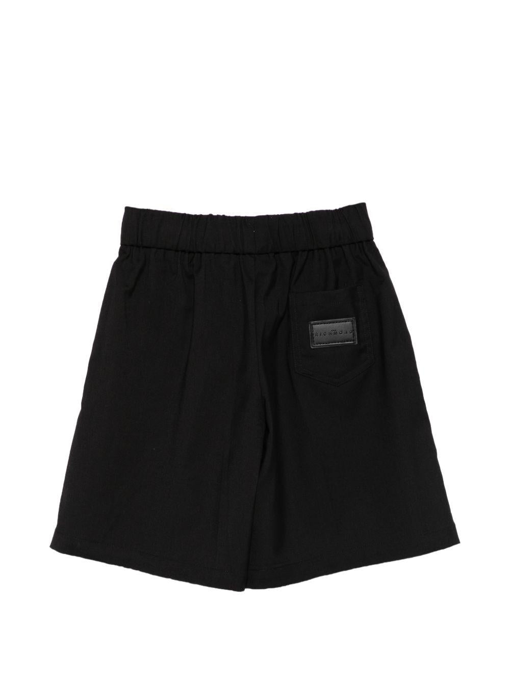 Bermuda con coulisse RBP26242BE BLACK JOHN RICHMOND KIDS 