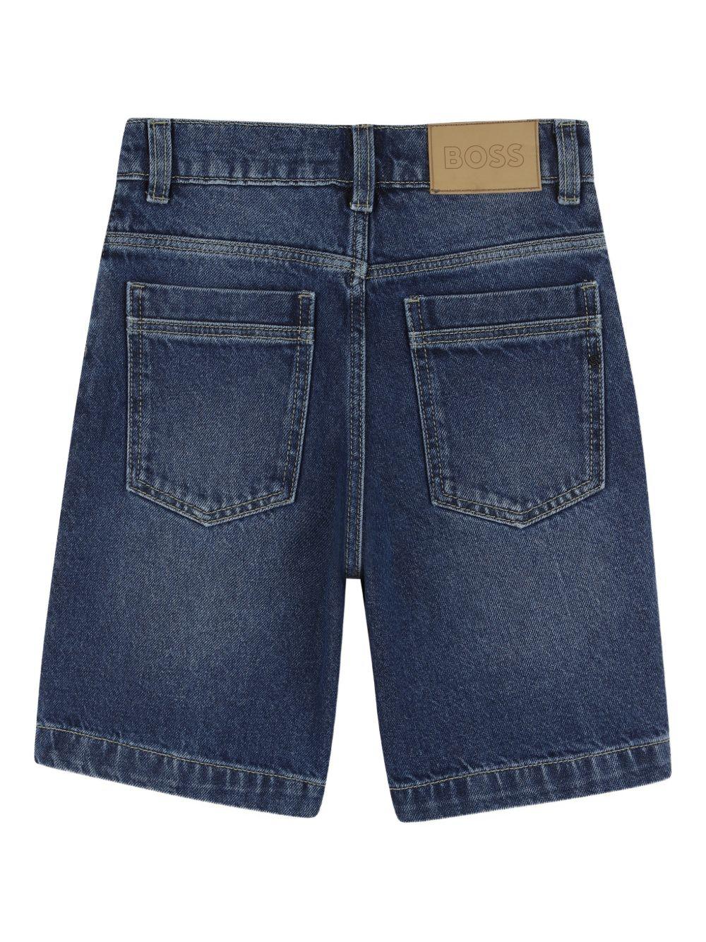 Shorts in denim J53086 Z25 BOSS KIDSWEAR 