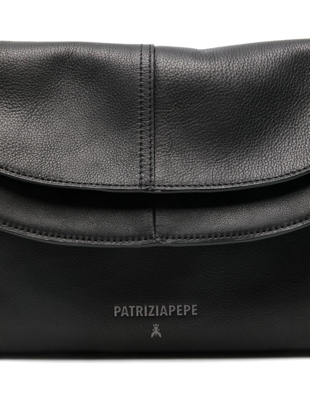 Borsa nera con tracolla a catena 2B0152L162 K103 PATRIZIA PEPE 