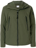 Giubbino verde tasche frontali zip