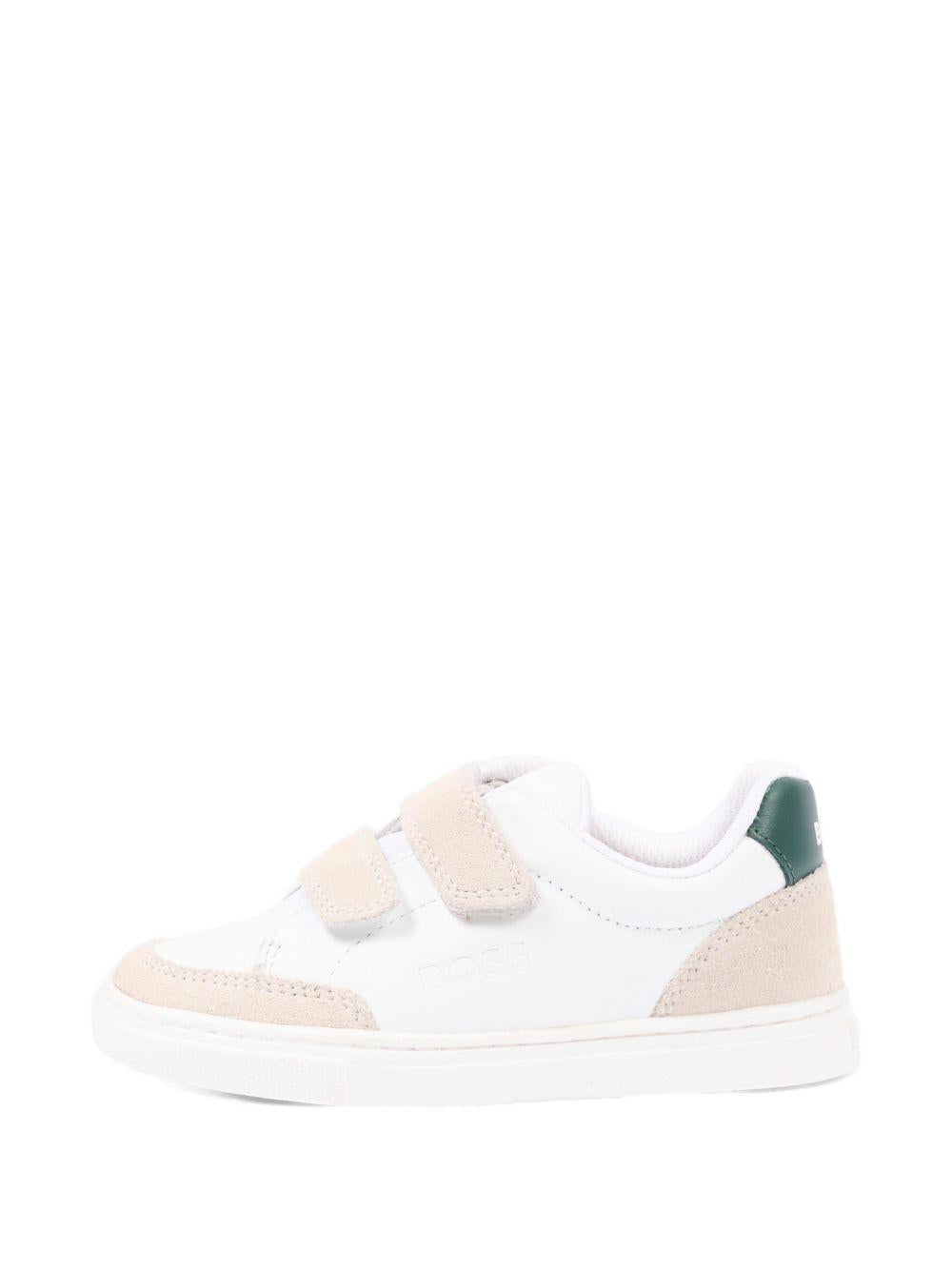 Sneakers con chiusura a strappo J52826 10P BOSS KIDSWEAR 