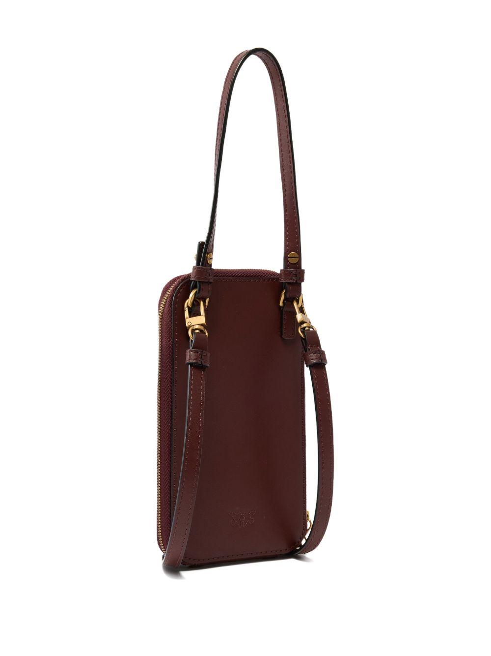 Borsa a tracolla con chiusura zip 106027A0F1 R49Q PINKO 