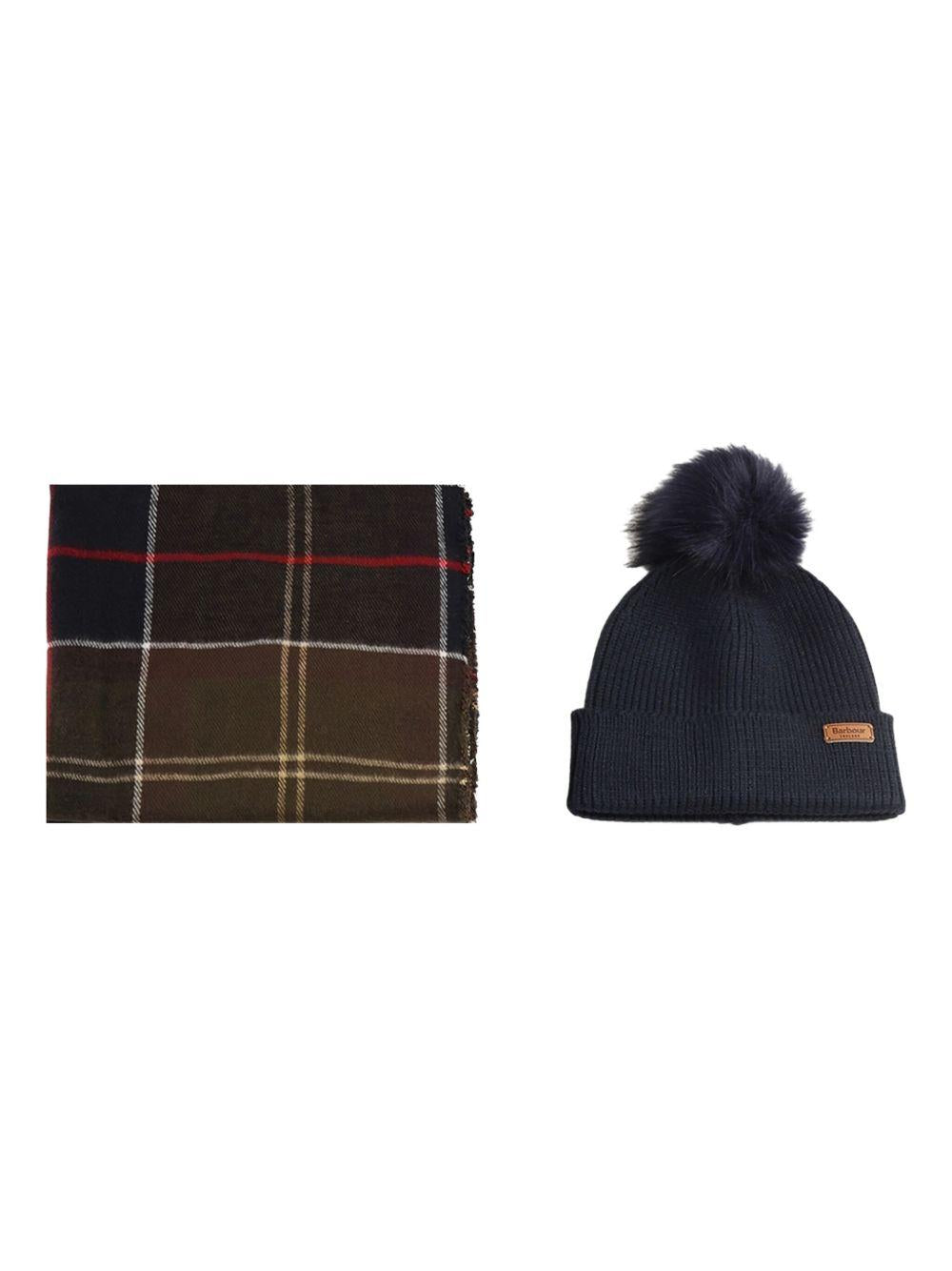 Sciarpa a Quadri con Cappuccio LGS0054 TN11 BARBOUR 