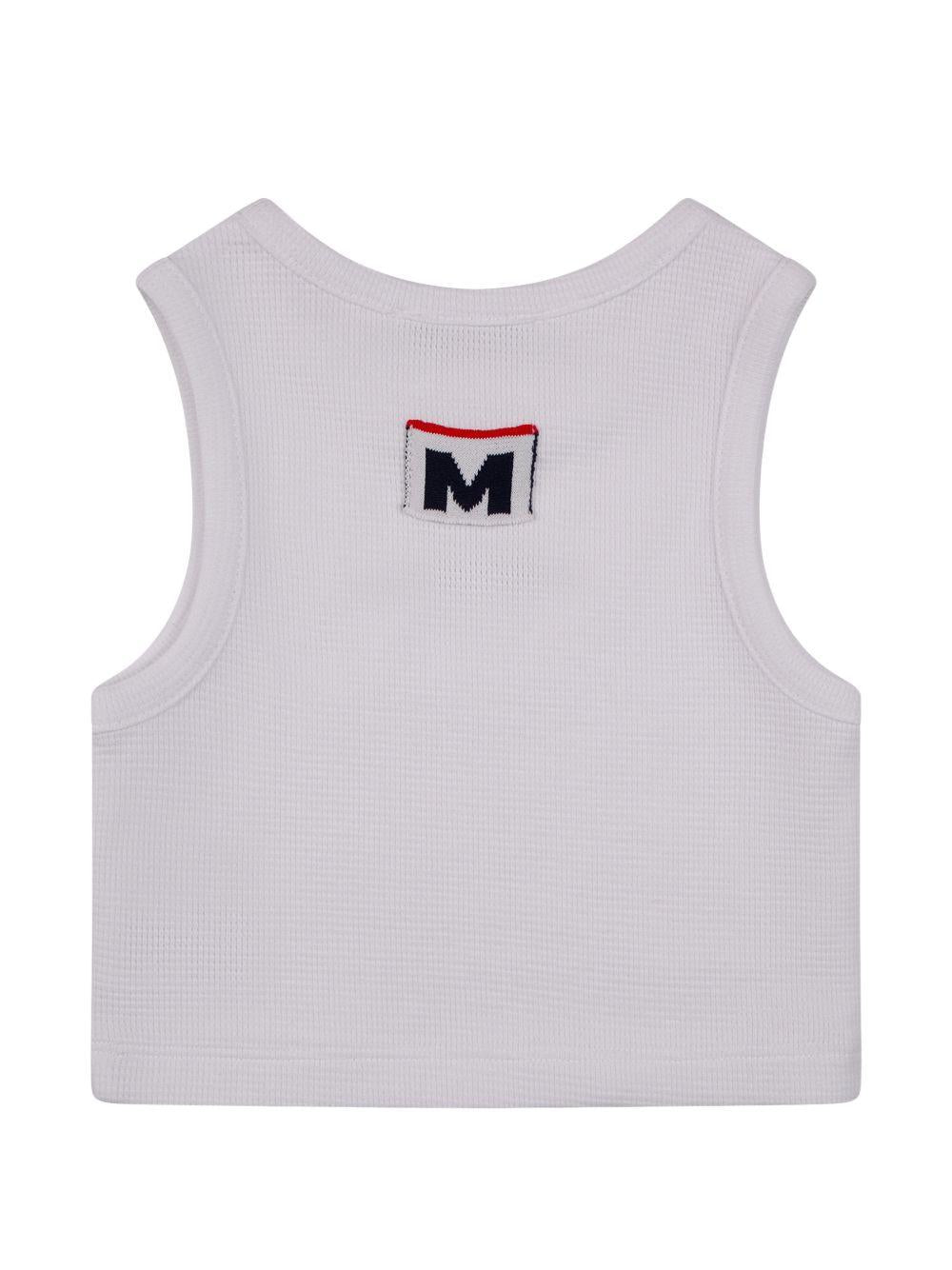 Canottiera con logo S6MSJGTA030 001 MSGM KIDS 