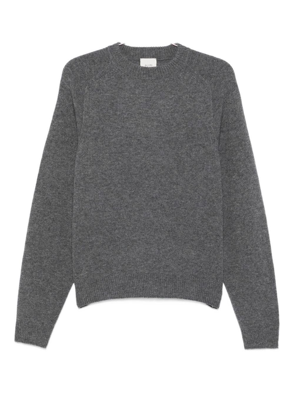 Maglione in Cashmere Grigio 265411A5034 GREY ALYSI 