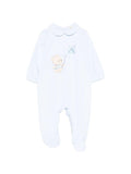 Tutina in cotone con piedini