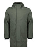 Thomas military green parka with hood