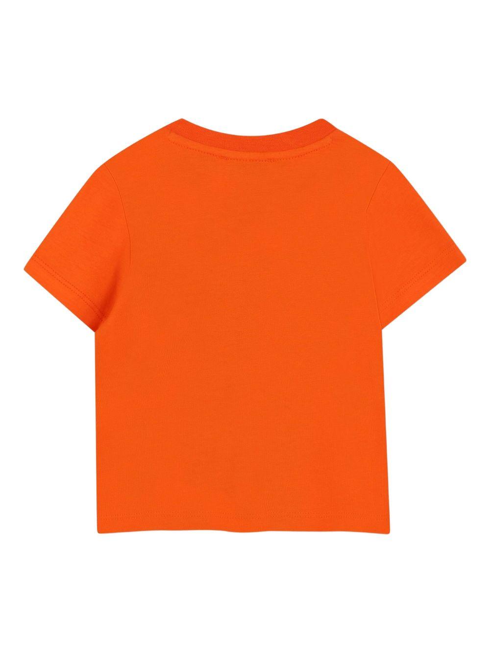 T-shirt con Stampa Tigre e Logo K61300 42F KENZO KIDS 