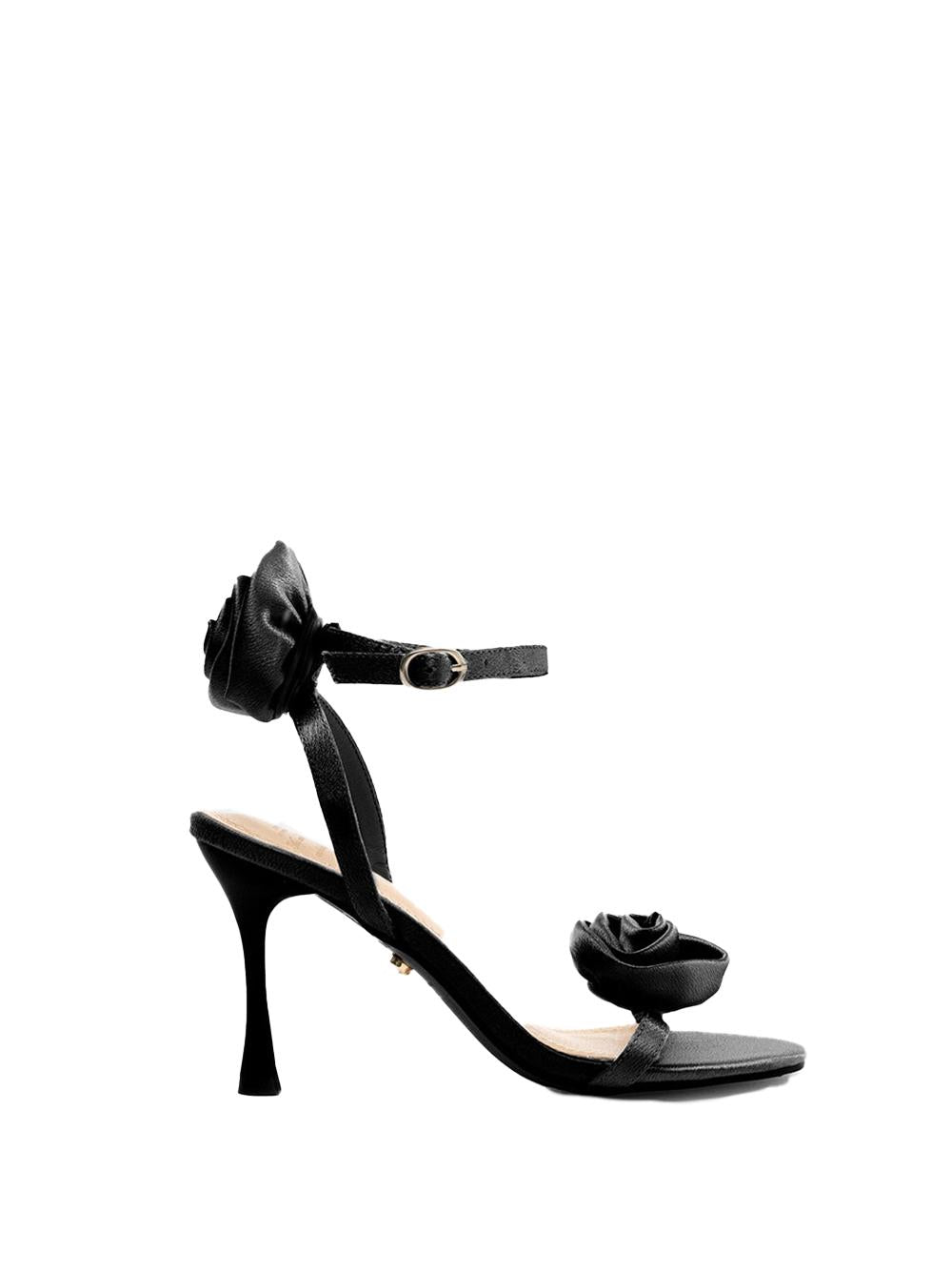 SANDALI CALCUTTA NERO CALCUTTA NER TWENTY FOURHAITCH 