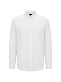 Camicia in lino a maniche lunghe
