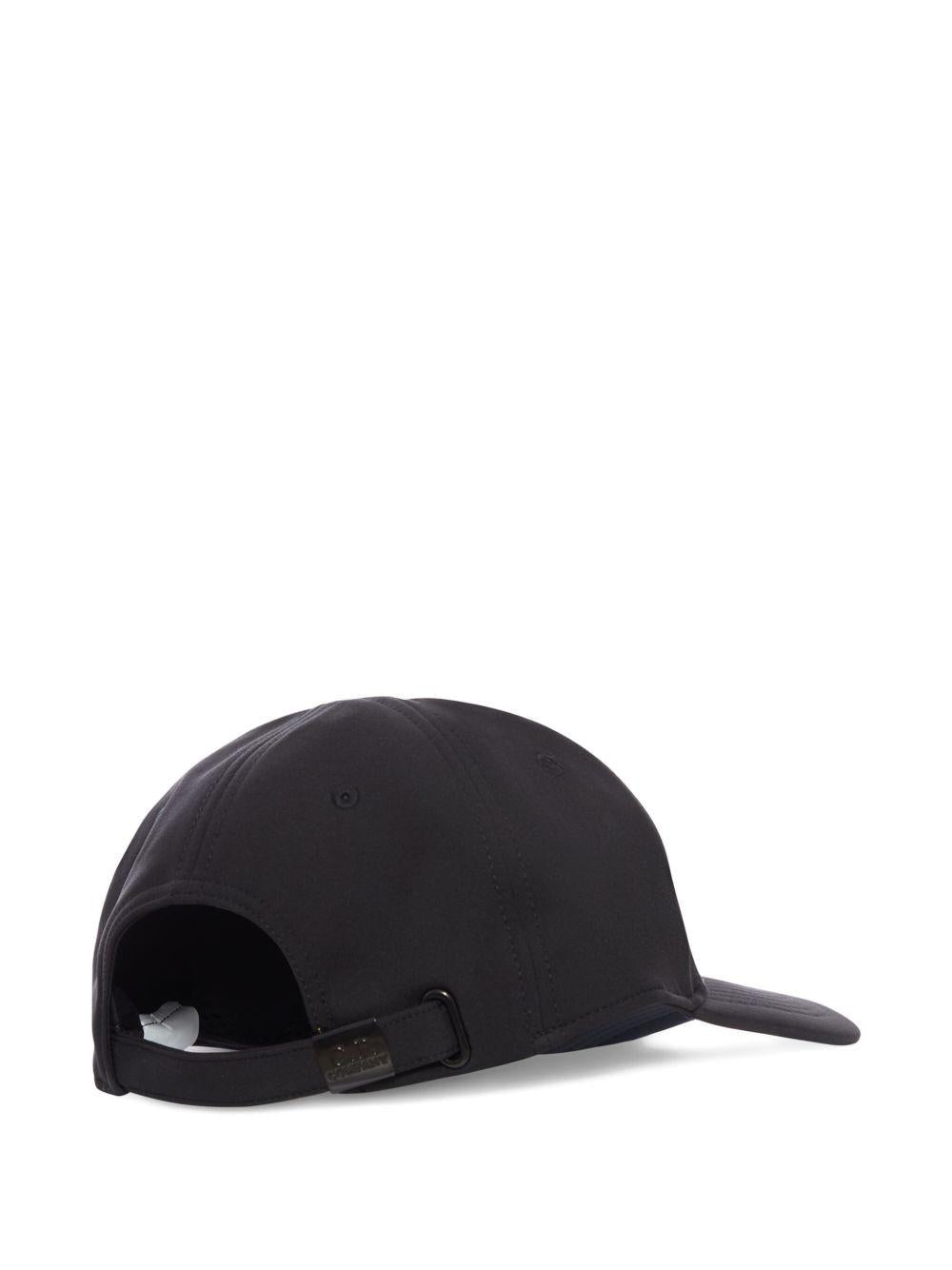 Cappellino Nero con Logo Ricamato 19CMAC125A006097A 999 CP COMPANY 