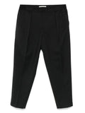 Black Pleated Trousers