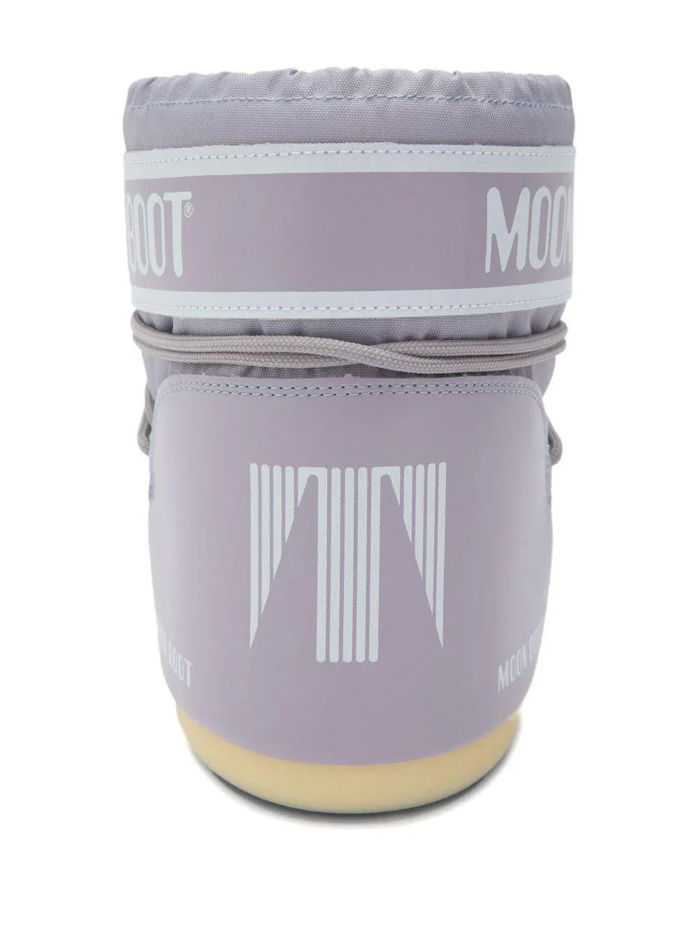 Moon Boot Kids Stivali con lacci con logo Icon Low Lilac - Preludio Moda