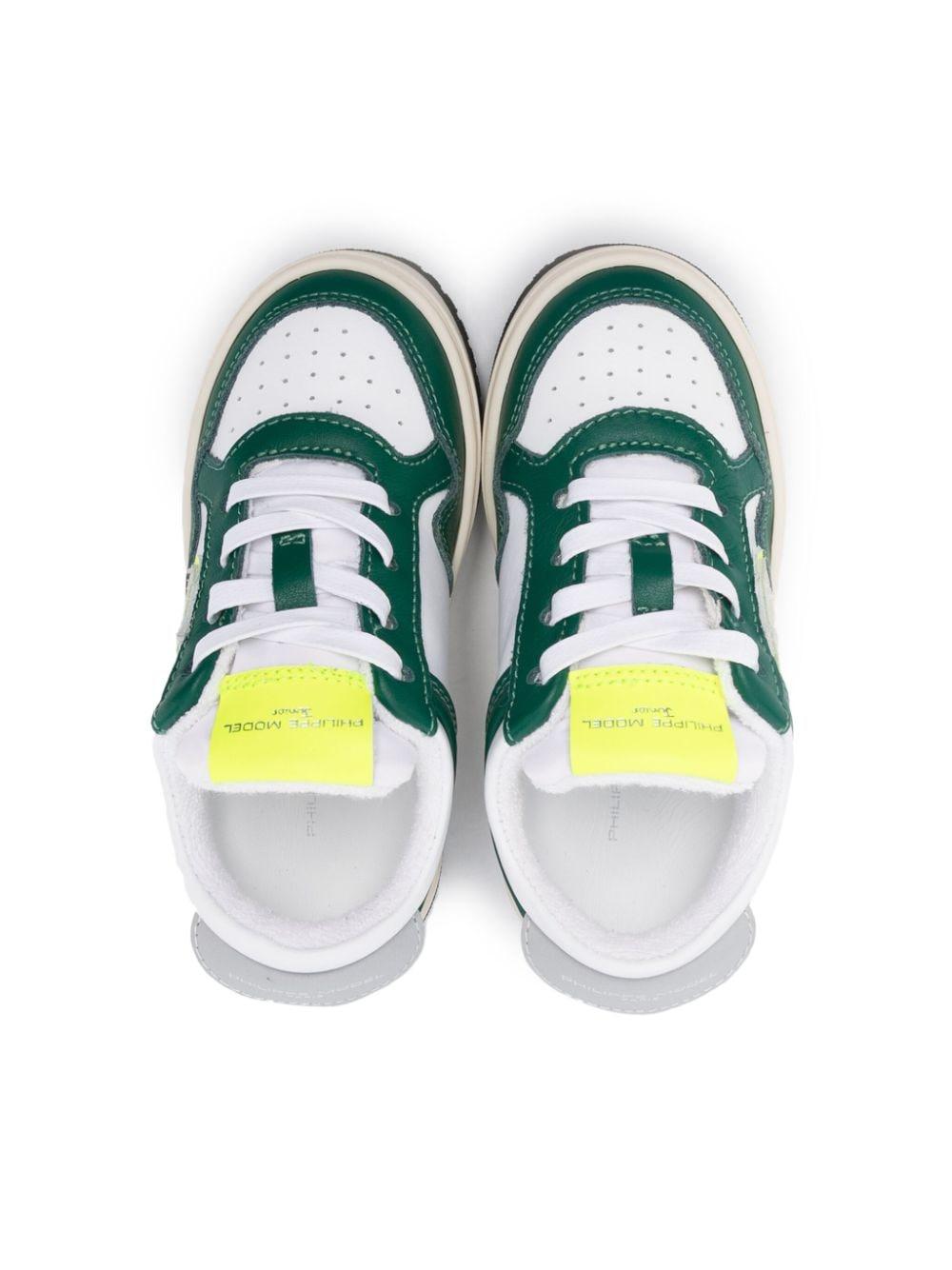 Sneakers bianco/verde
