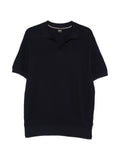 T-shirt in cotone con scollo a V