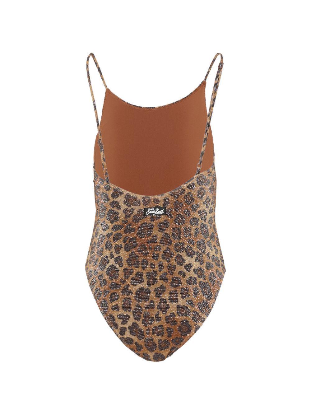 Costume intero con stampa leopardata CEC0005 00520L MC2 SAINT BARTH KIDS 