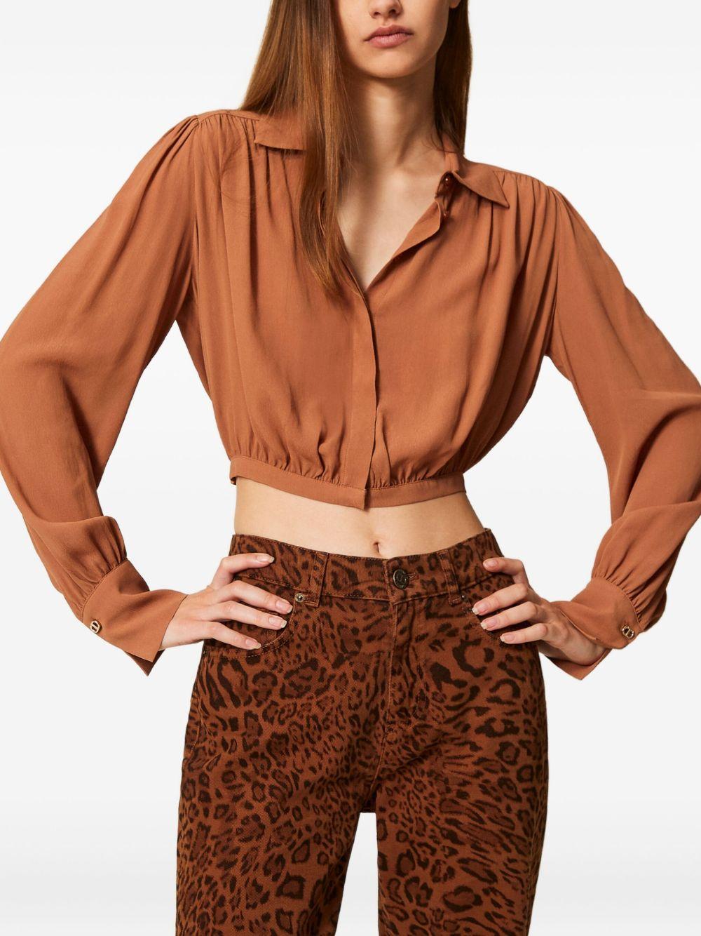 Camicia Crop Donna 252TP2290 12605 TWINSET 
