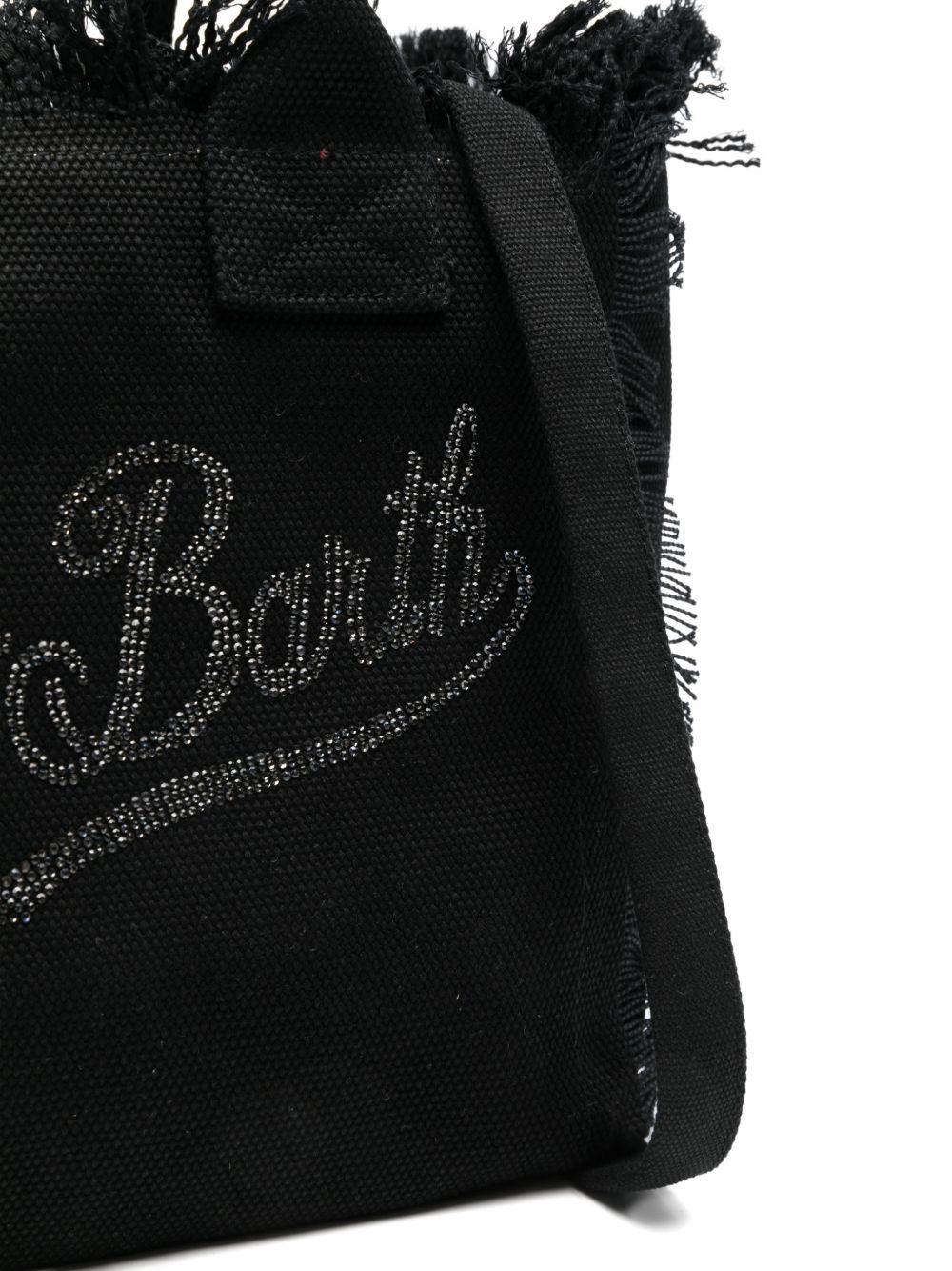 Borsa mare in cotone con frange COL0001# 02563L MC2 SAINT BARTH KIDS 