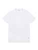 T-shirt basic bianca mini ricamo