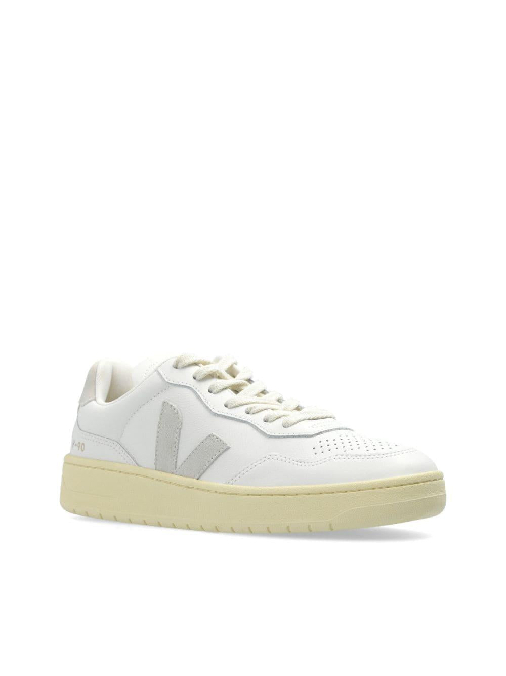Sneakers v-90 bianche/grigio VD2003655 EXTRAWHITENATURAL VEJA 