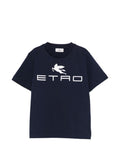 T-shirt in cotone con logo