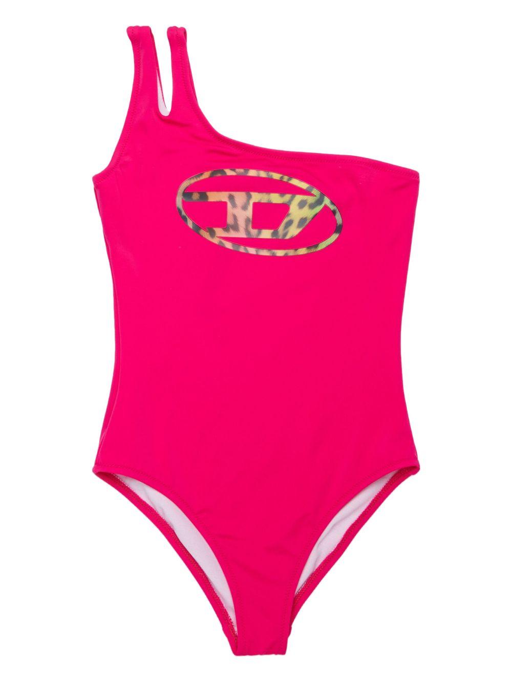 Costume intero monospalla con logo J02724KYAG8 K30E DIESEL KIDS 
