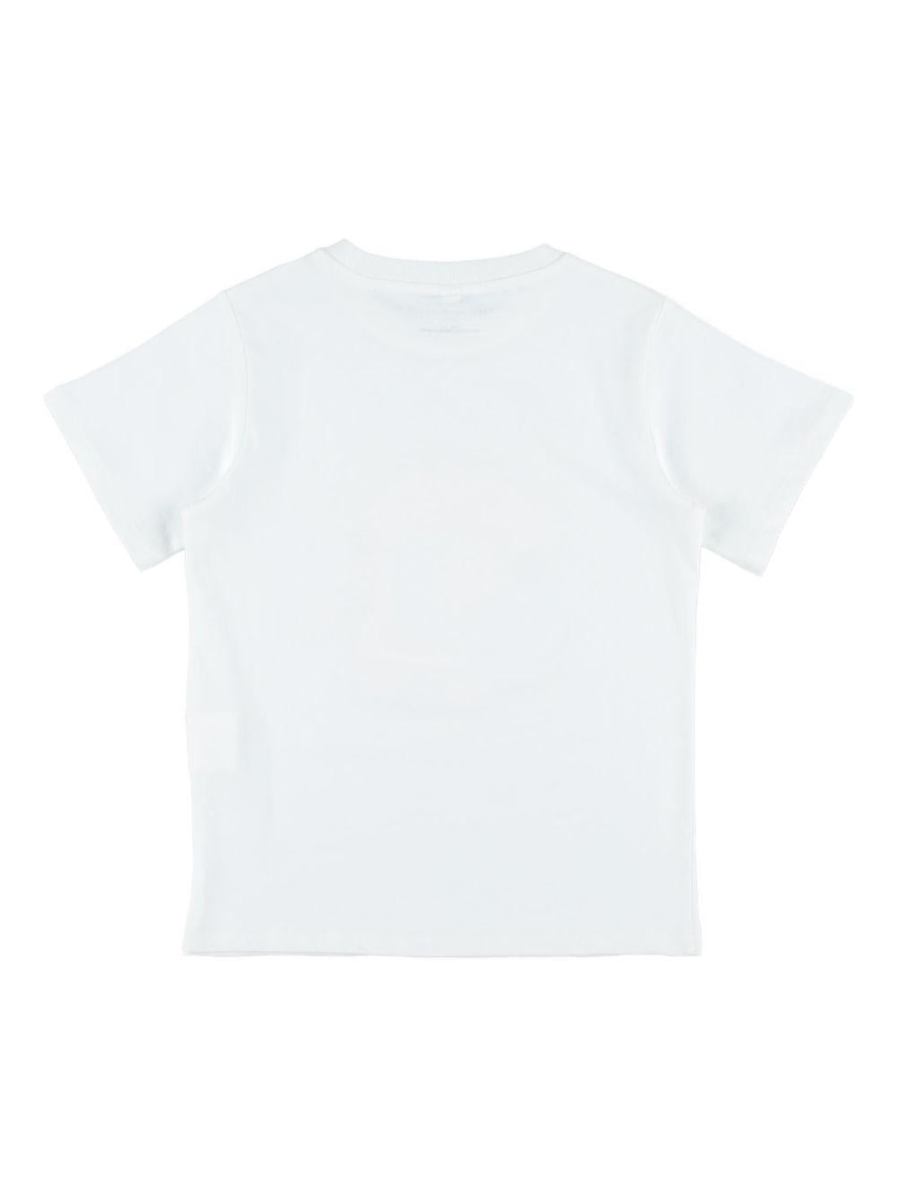 T-shirt con stampa colorata TY8A61Z0434 100 STELLA MCCARTNEY KIDS 