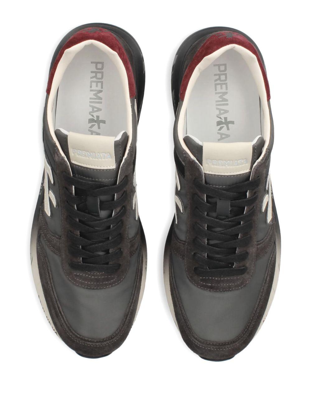 Sneakers Mick Nero con Dettagli Bianchi e Bordeaux MICK 7719 PREMIATA 