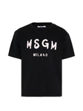T-shirt in cotone a maniche corte