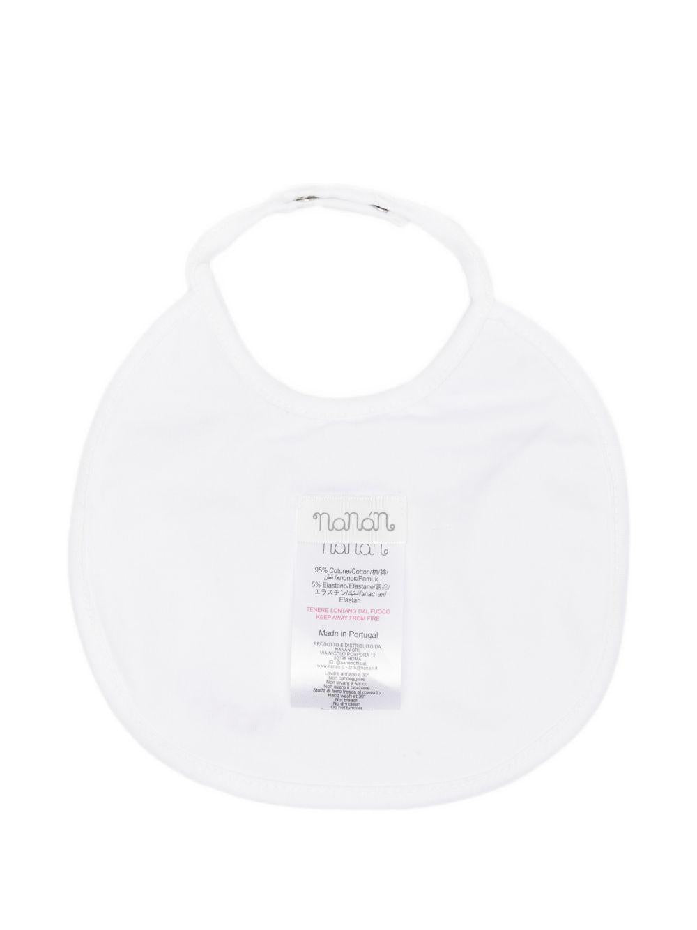 Bavaglia in cotone con profili a righe E26478 LILLA NANAN KIDS 
