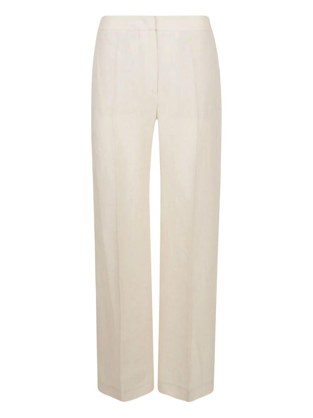 Pantalone sabbia lino I80PANH05TES0I139 02 ELEVENTY 