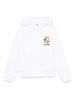 Giubbino bianco teddy toy petto