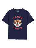 T-shirt con stampa tiger